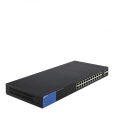 Linksys Business LGS326P 24-Port Gigabit PoE+ (192W) Smart Managed Switch + 2x Gigabit SFP/RJ45 Combo Ports